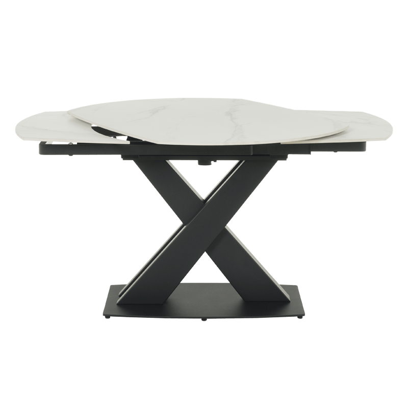 KARLINO extendable dining table - white