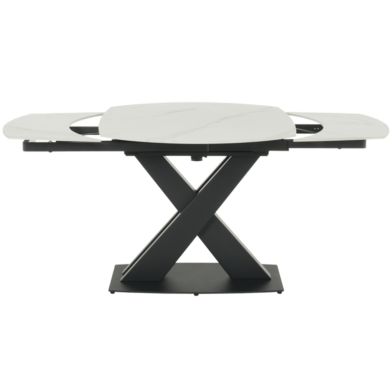 KARLINO extendable dining table - white