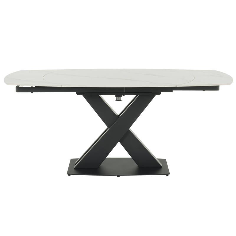 KARLINO extendable dining table - white