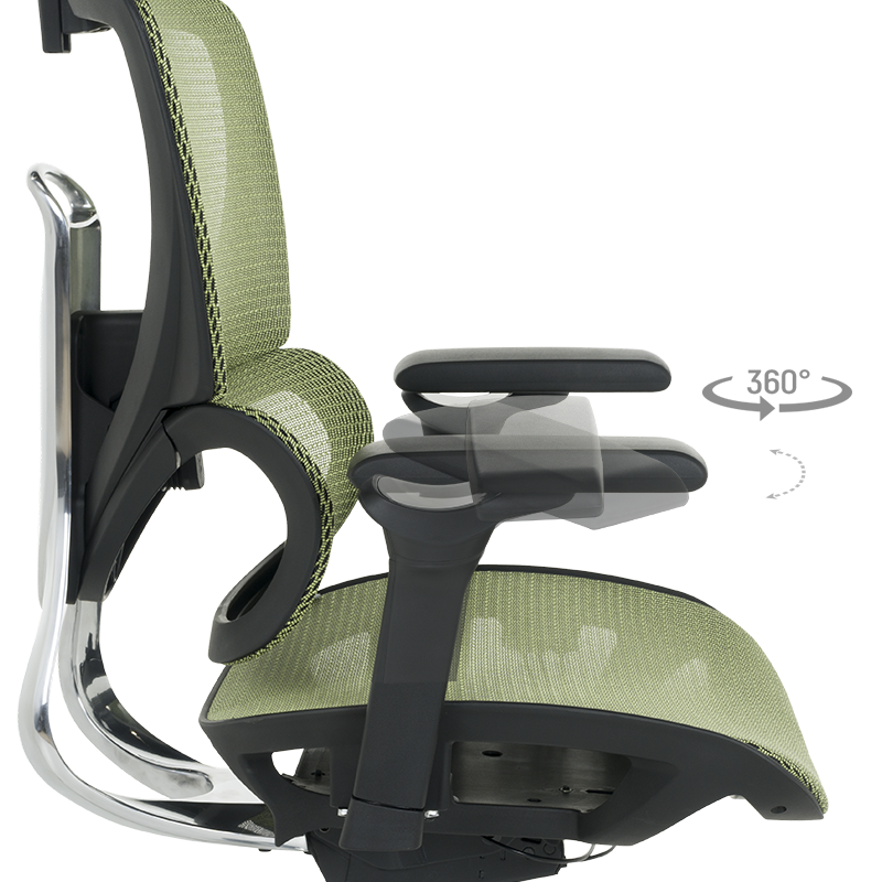Ergonomic chair CALGARY - blue
