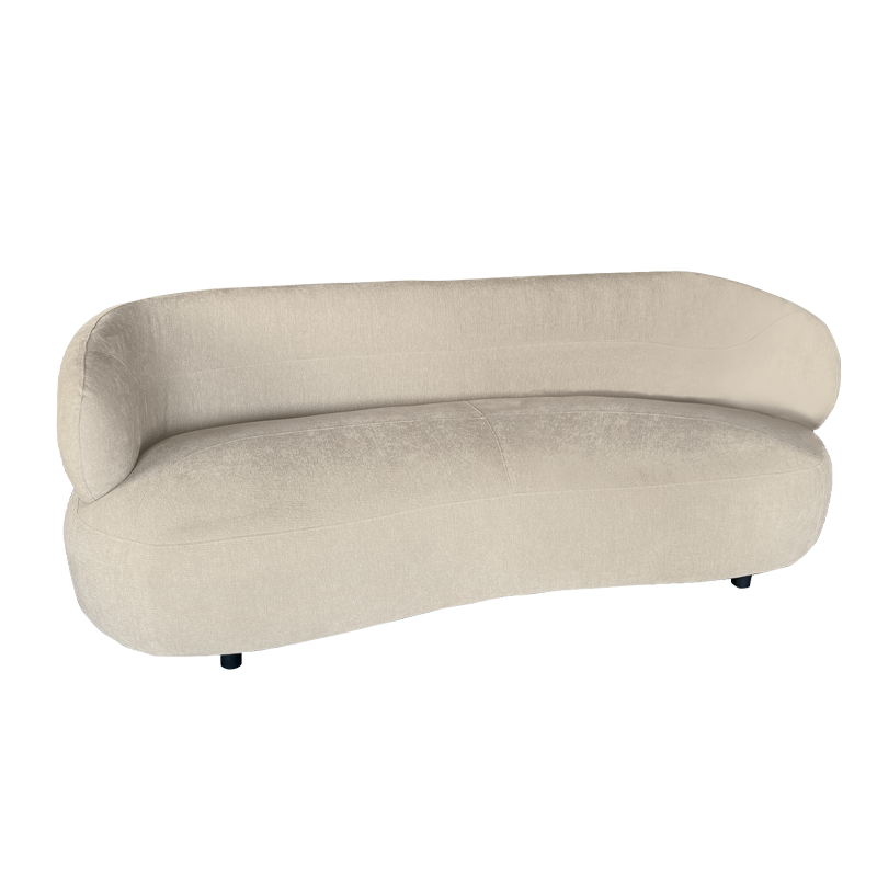 Four-seater sofa INGRID - cream PE