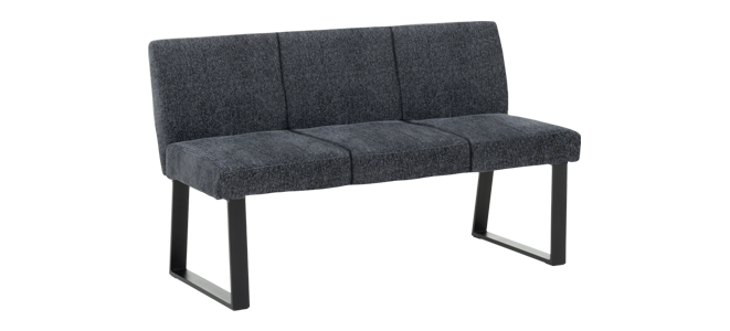 Kitchen bench HANAM - dark gray R 16