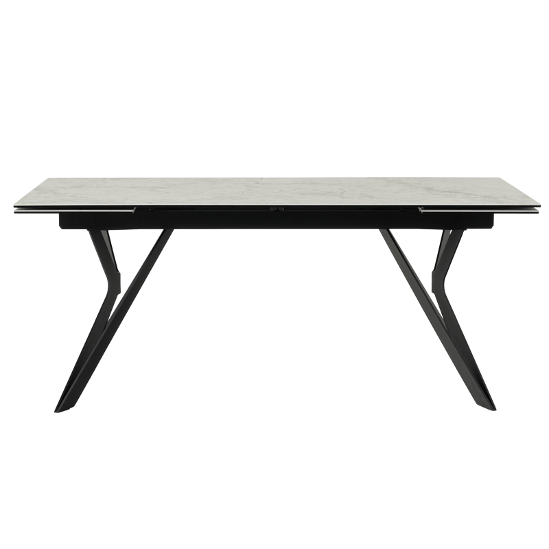 Extendable dining table MARKI - white