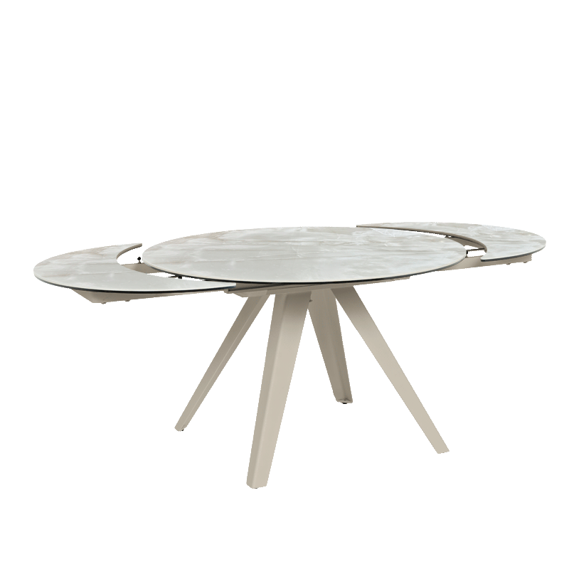Extendable dining table BOLKOW - gray 04