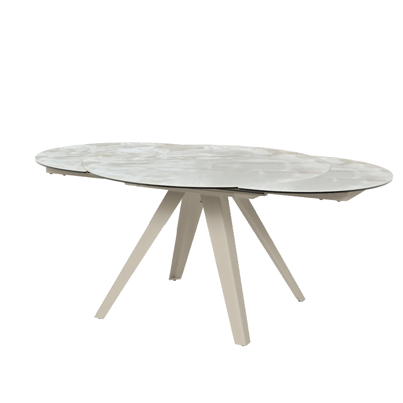 Extendable dining table BOLKOW - gray 04
