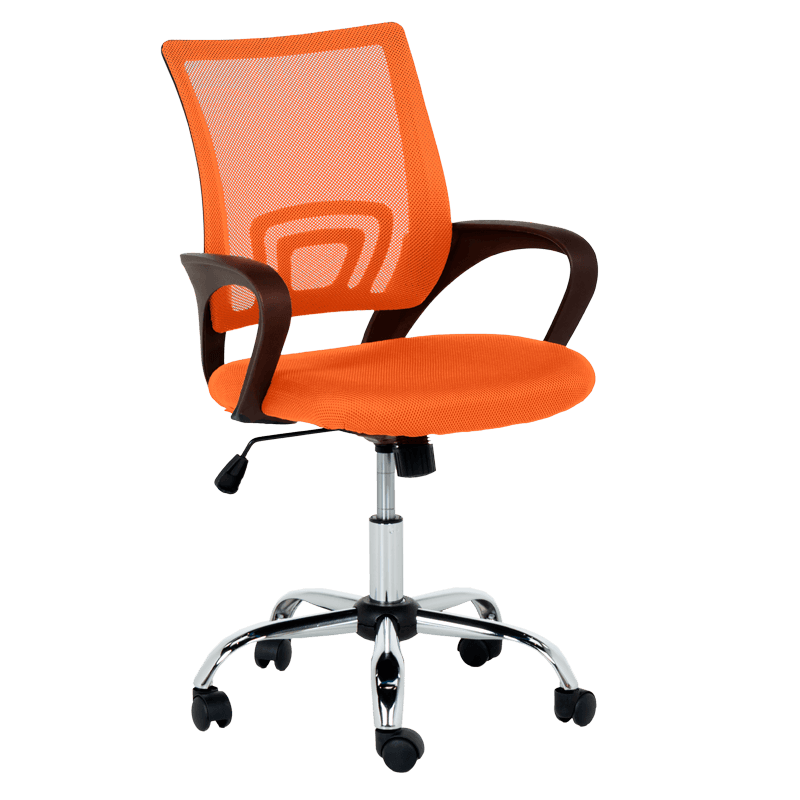 Office chair Carmen 7050-1 LUX - orange