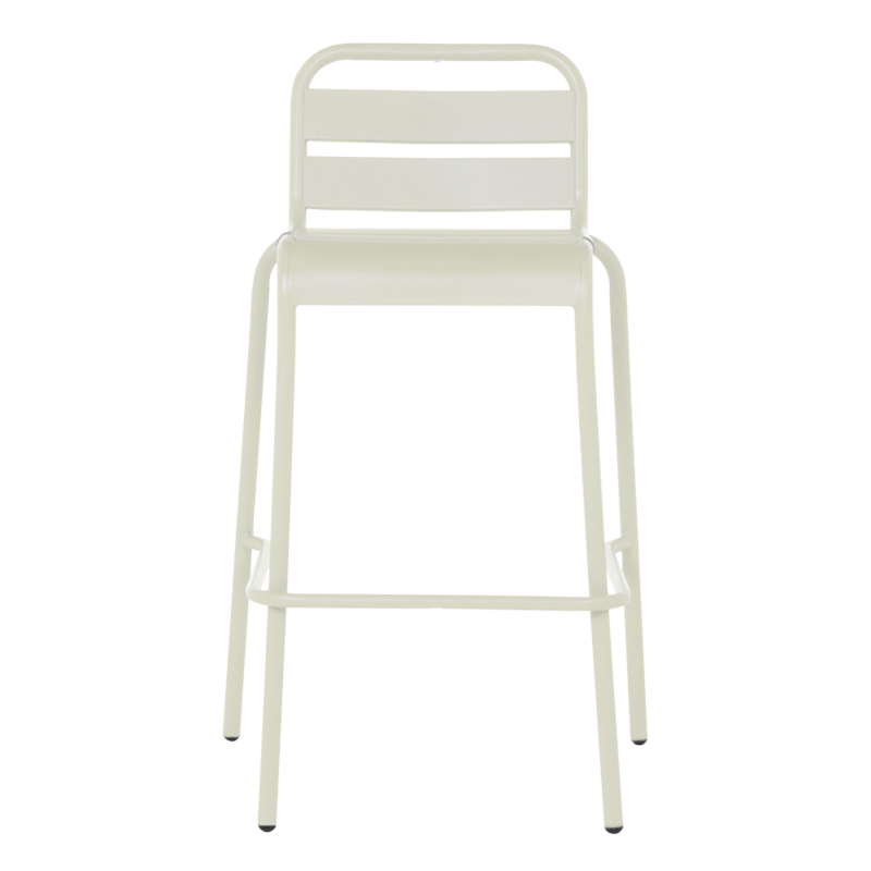 Catering bar stool SHAKI - light gray