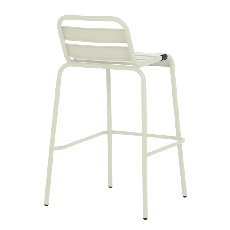 Catering bar stool SHAKI - light gray