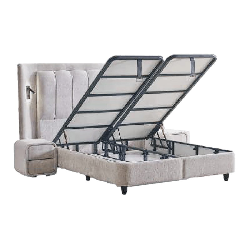 Υπνοδωμάτιο με ταπετσαρία και στρώμα JULIE 160 x 200 - Pearl SY