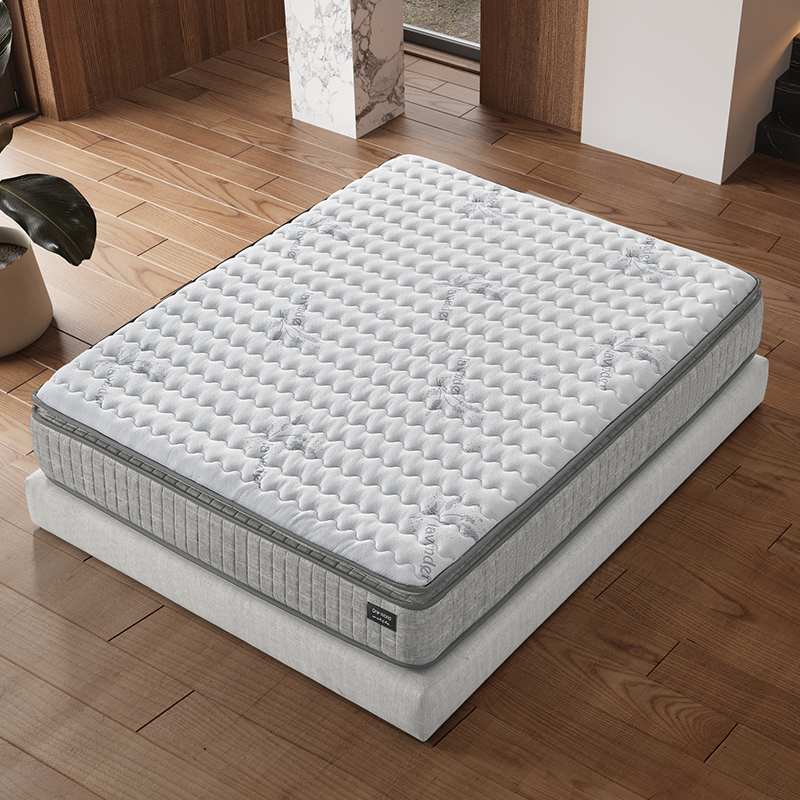 Upholstered bedroom with mattress PICASSO 160 x 200 - beige 626