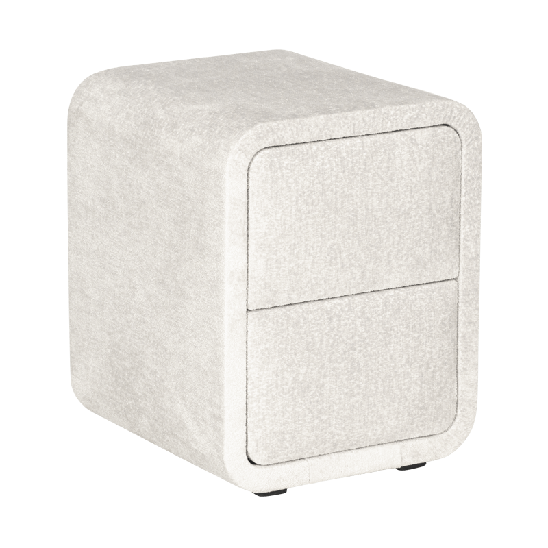 Bedroom bedside table JULIE - pearl SY