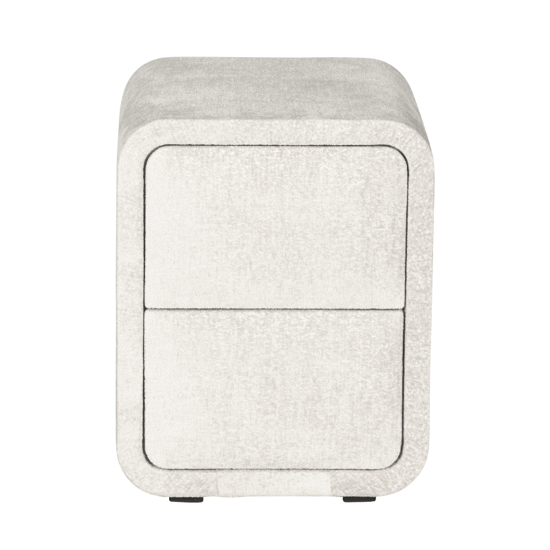 Bedroom bedside table JULIE - pearl SY