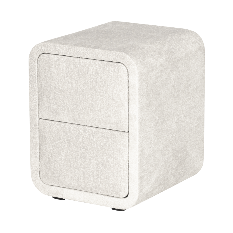 Bedroom bedside table JULIE - pearl SY