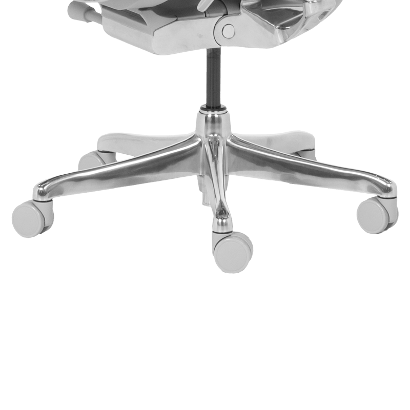 Ергономичен стол ERGOHUMAN IOO ELITE 2 - сива рамка - зелен