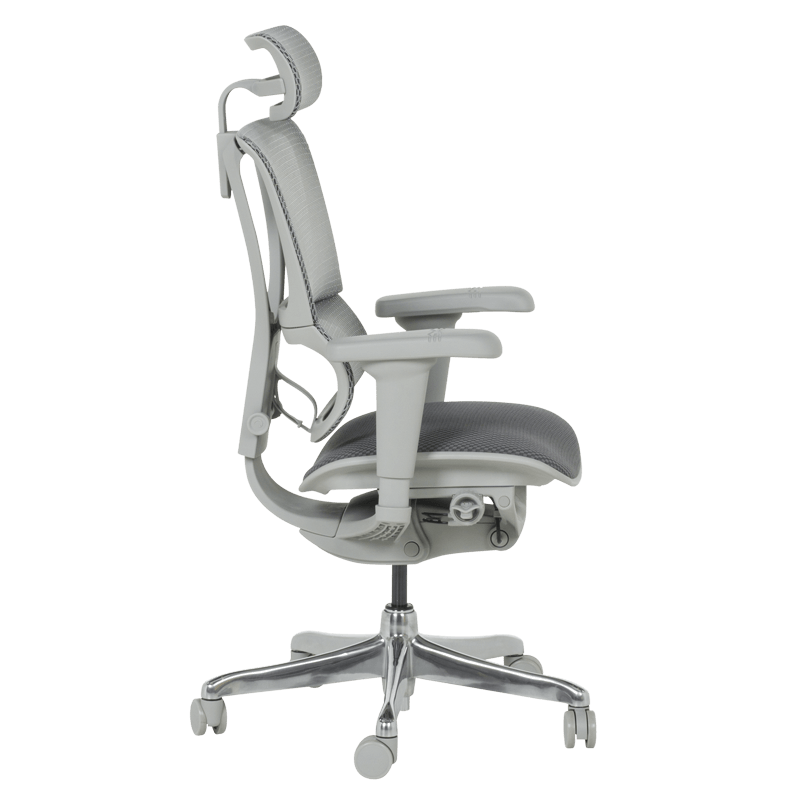 Ergonomic chair ERGOHUMAN IOO ULTRA - gray frame - gray