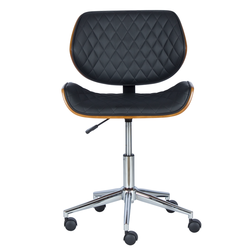 Presidential office chair Carmen 6410 - walnut - black