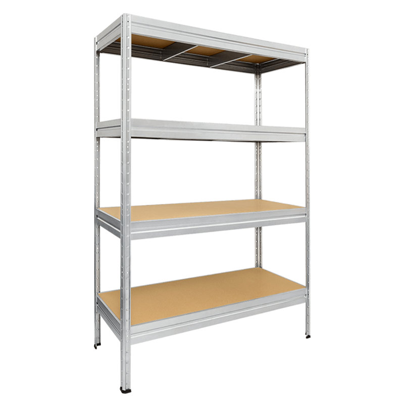 Μεταλλικά ράφια Carmen CR-1024-1, 180x120x60 cm, έως 600 kg ανά ράφι - ψευδάργυρος