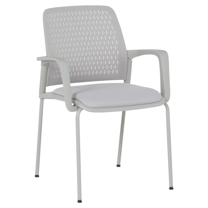 Visitor chair Carmen 1138 G - light gray