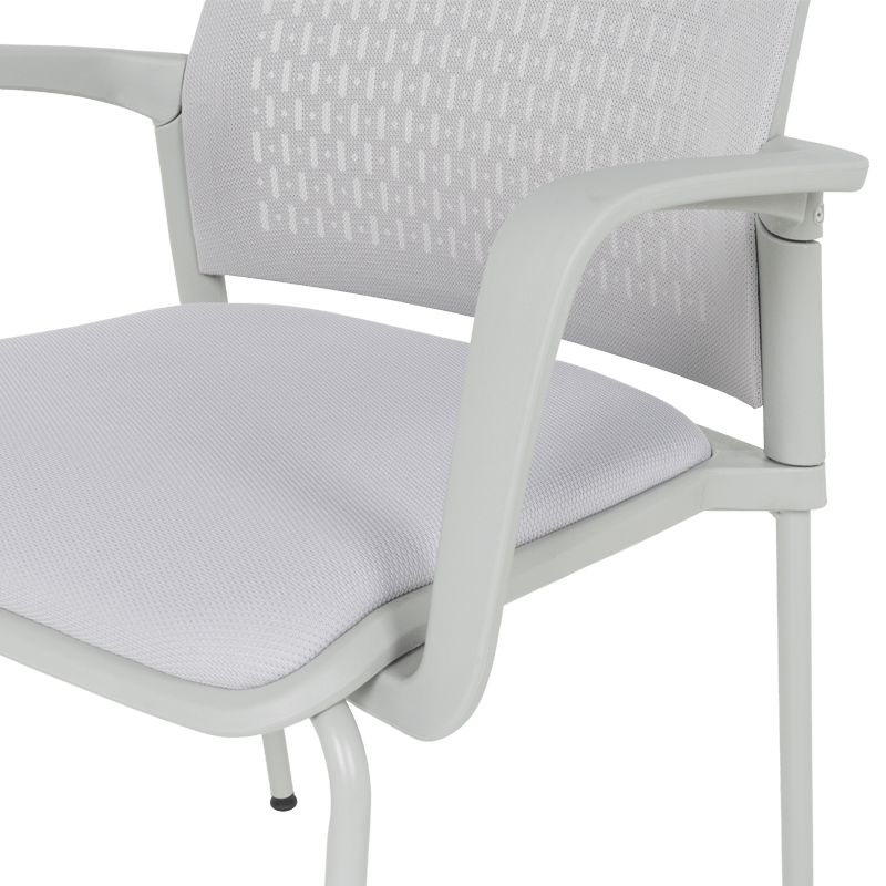 Visitor chair Carmen 1138 G - light gray