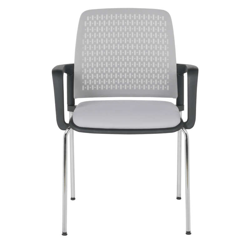 Visitor chair Carmen 1138 CH - light gray