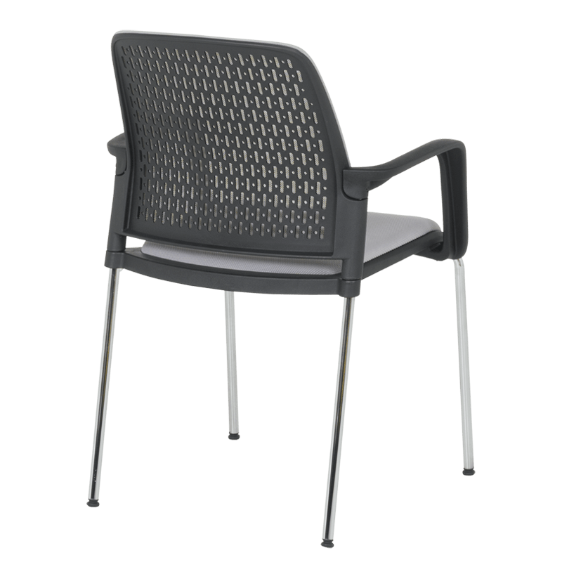 Visitor chair Carmen 1138 CH - light gray