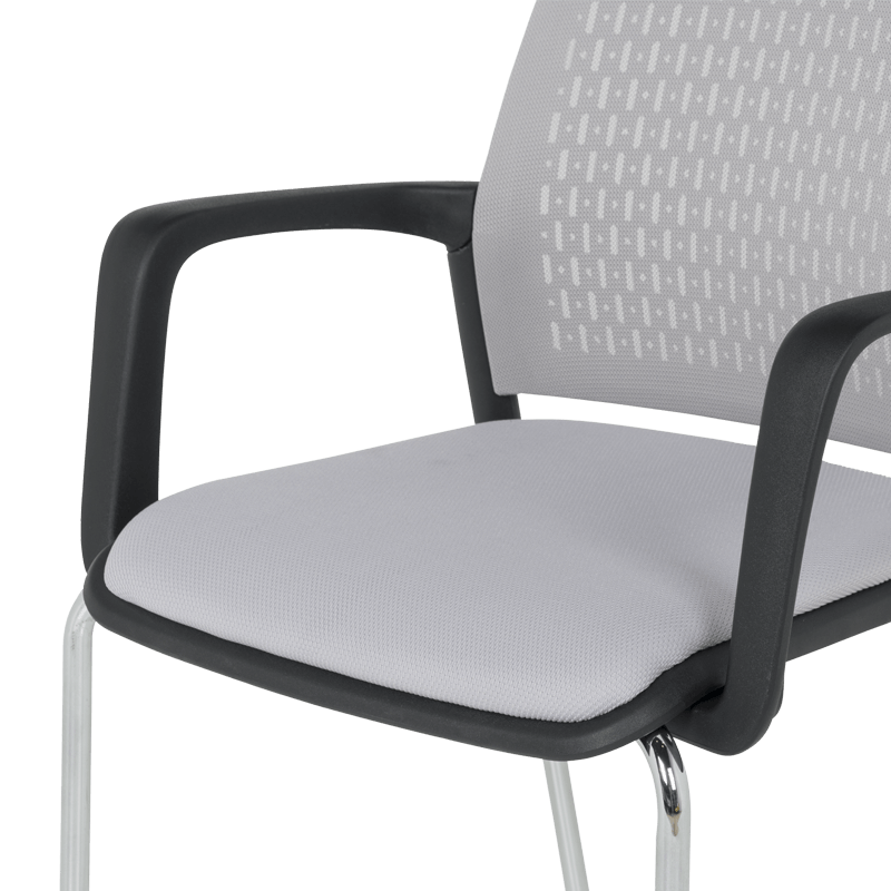 Visitor chair Carmen 1138 CH - light gray