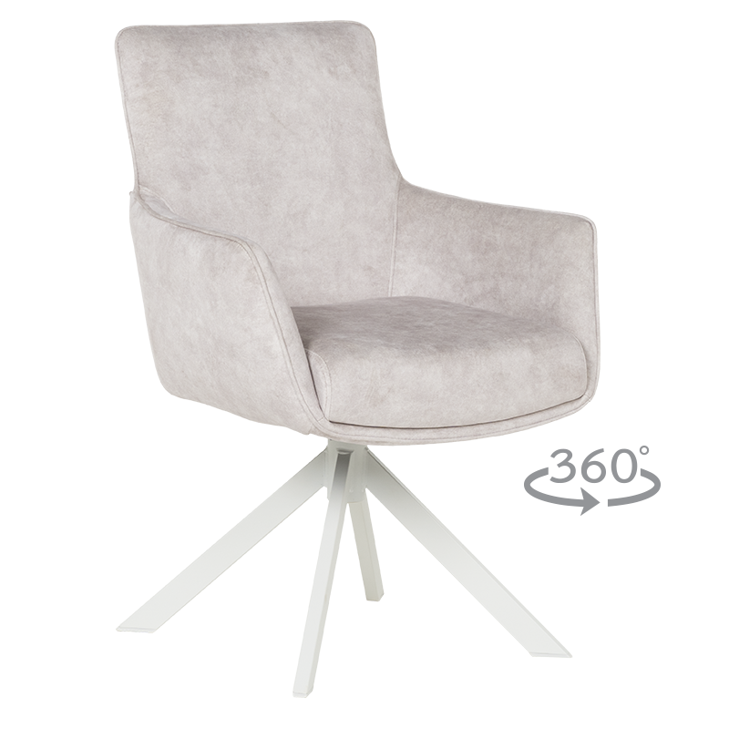 Dining chair VALGA 6 - cream