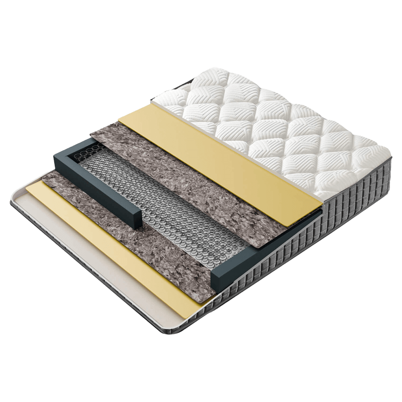 Υπνοδωμάτιο με ταπετσαρία και στρώμα PERRY LUX 160 x 200 - κρεμ 01