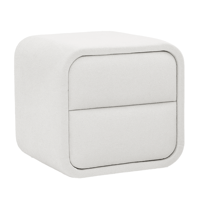 MYKONOS bedroom bedside table - ivory SY