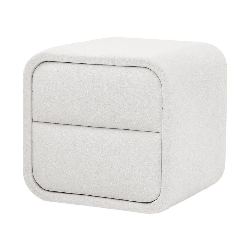 MYKONOS bedroom bedside table - ivory SY