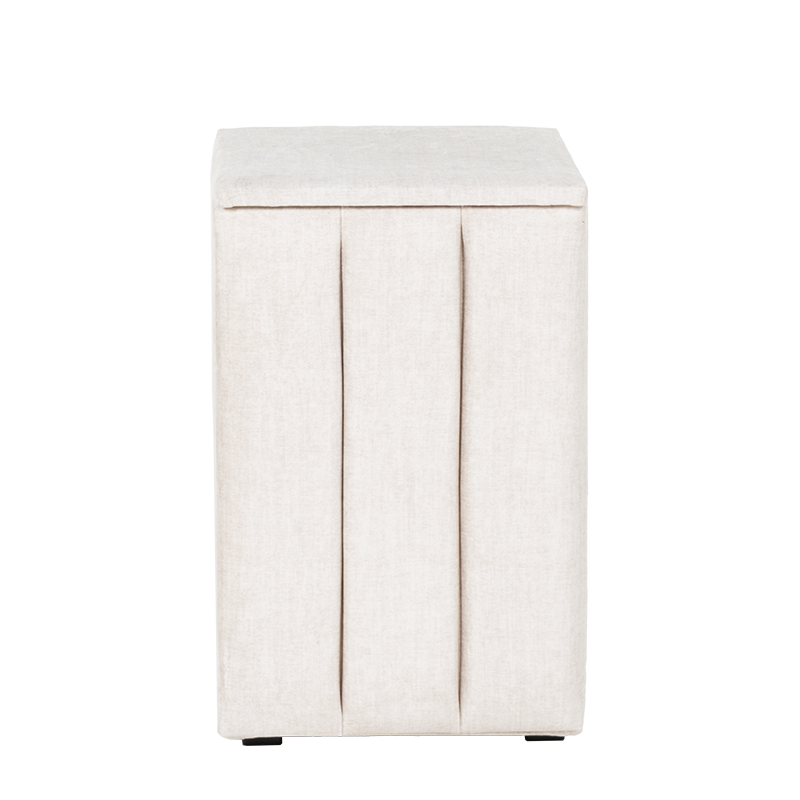 Bedroom bedside table FLORIDA right - cream 01