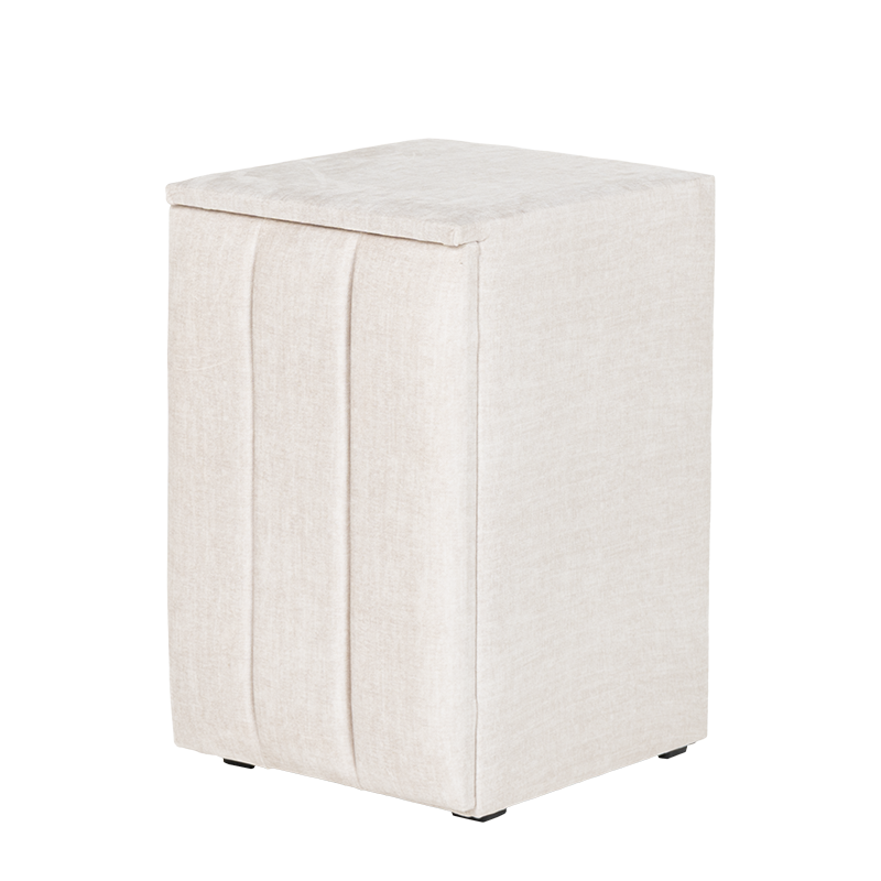 Bedroom bedside table FLORIDA right - cream 01