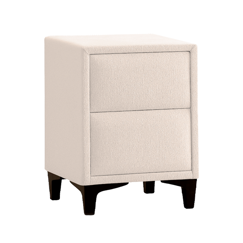 Bedroom bedside table MATHILDA - cream 02