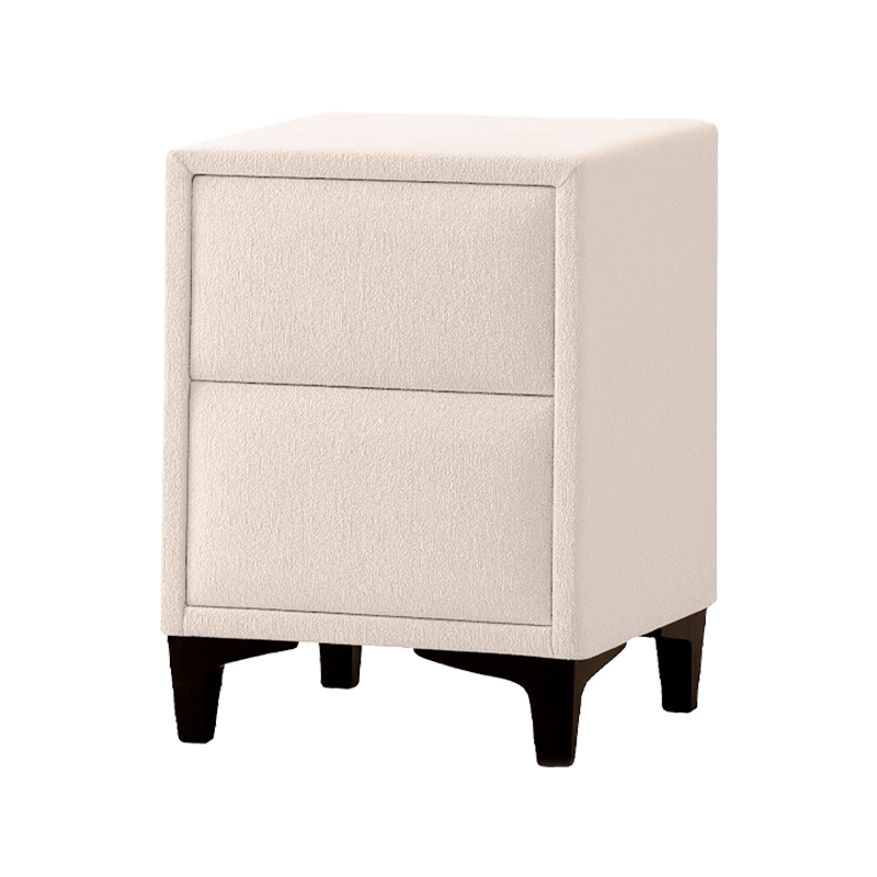 Bedroom bedside table MATHILDA - cream 02