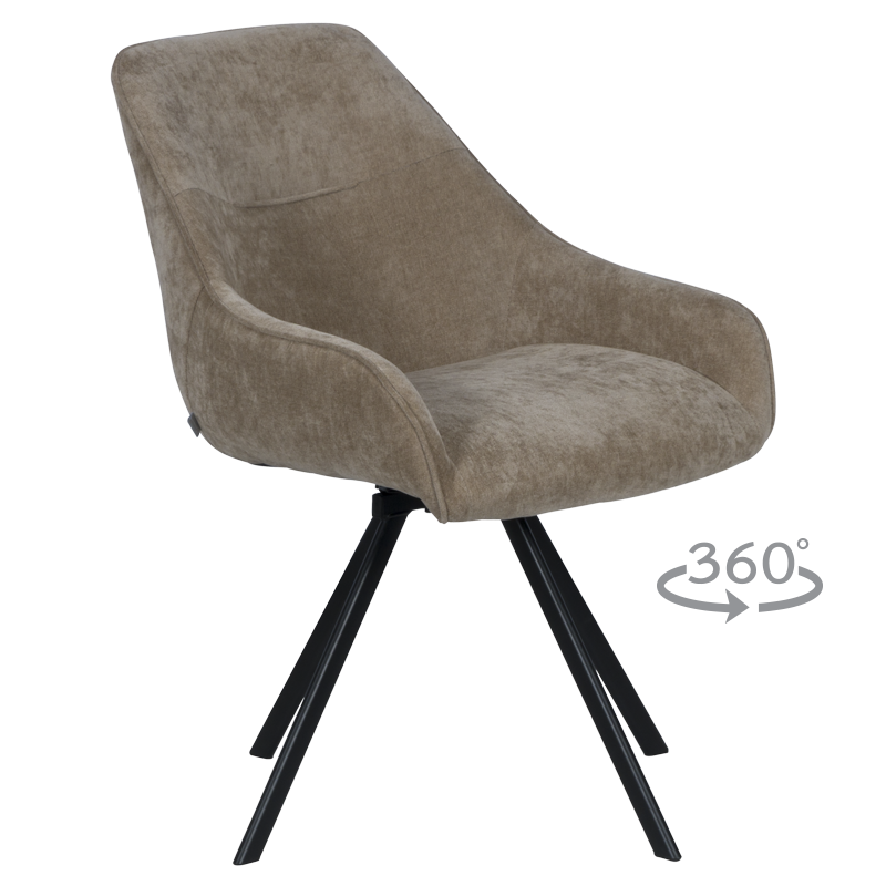 Dining chair MARSALA - brown