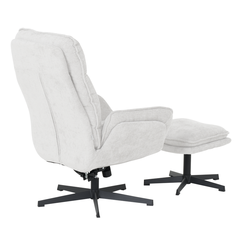 Кресло с табуретка ANDREA - шампанско