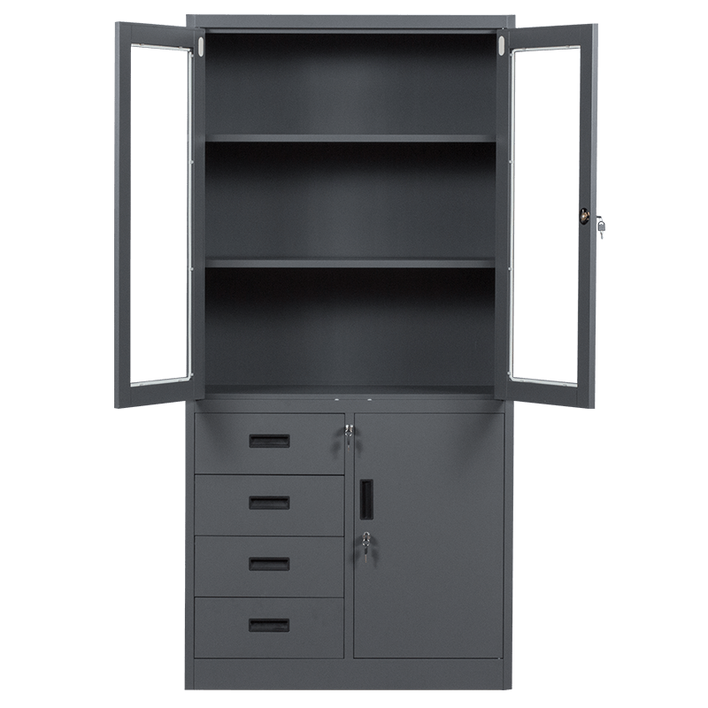 Metal cabinet Carmen CR-1278 EL SAND - graphite