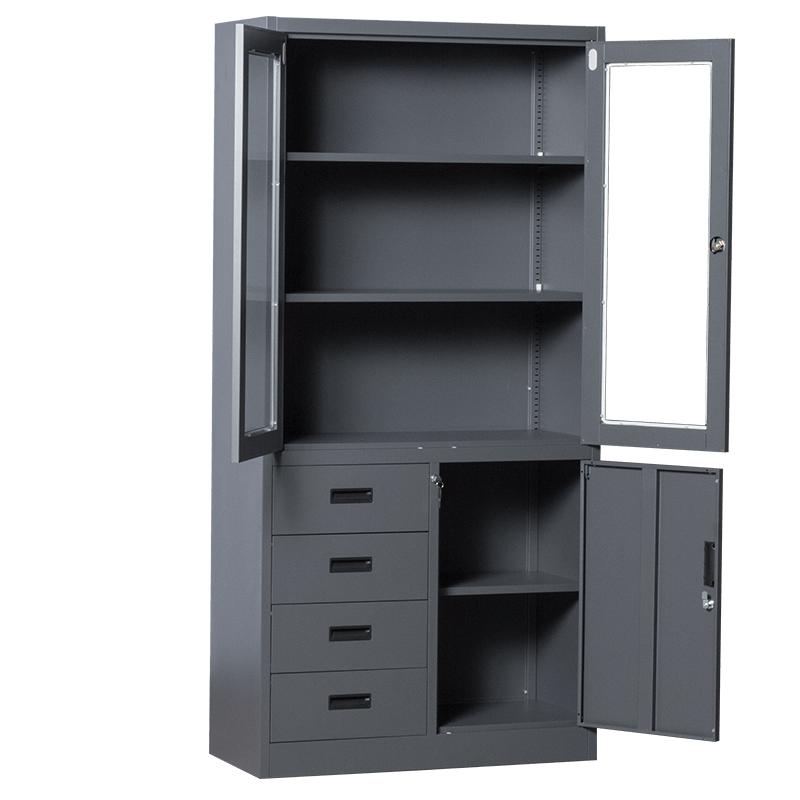 Metal cabinet Carmen CR-1278 EL SAND - graphite