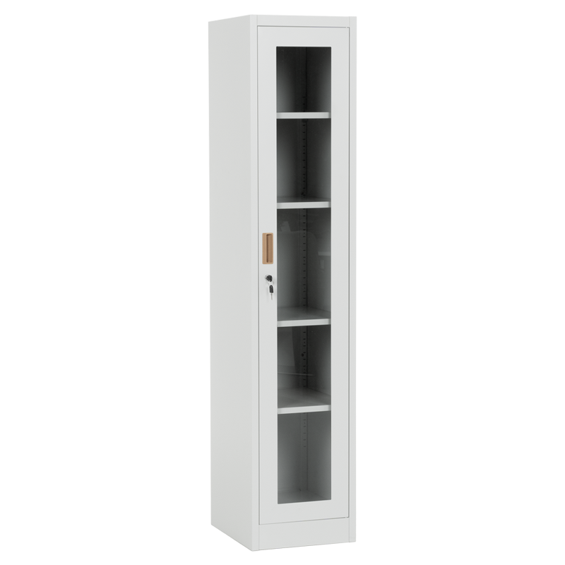 Метален шкаф Carmen CR-1001 L - сив
