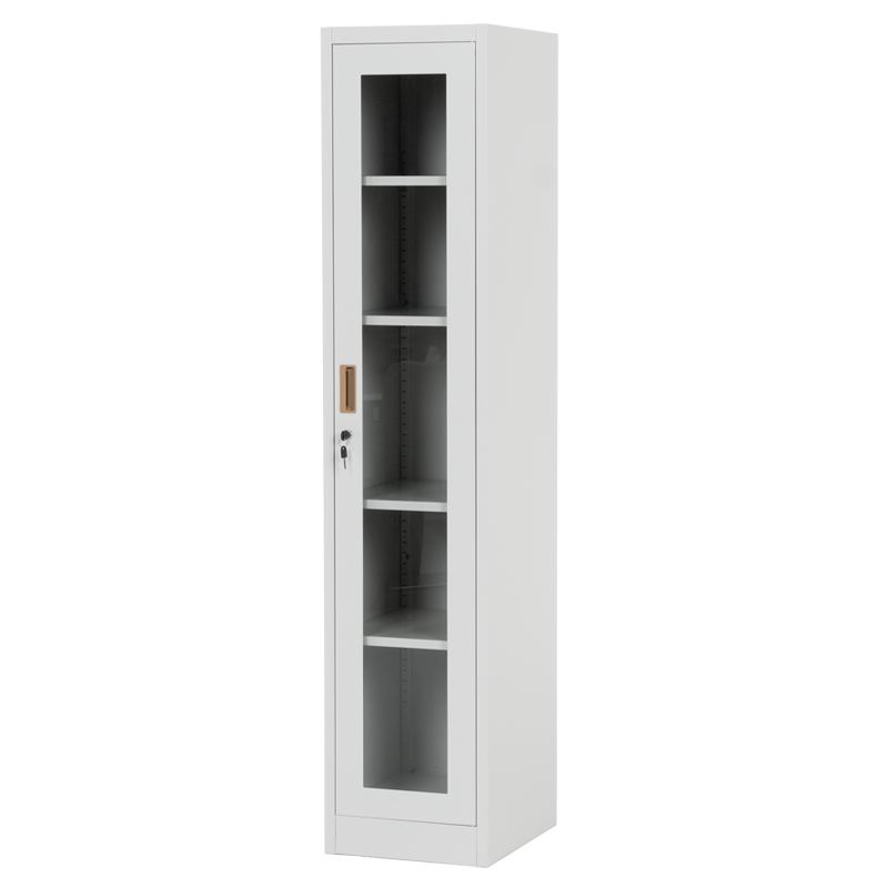 Метален шкаф Carmen CR-1001 L - сив
