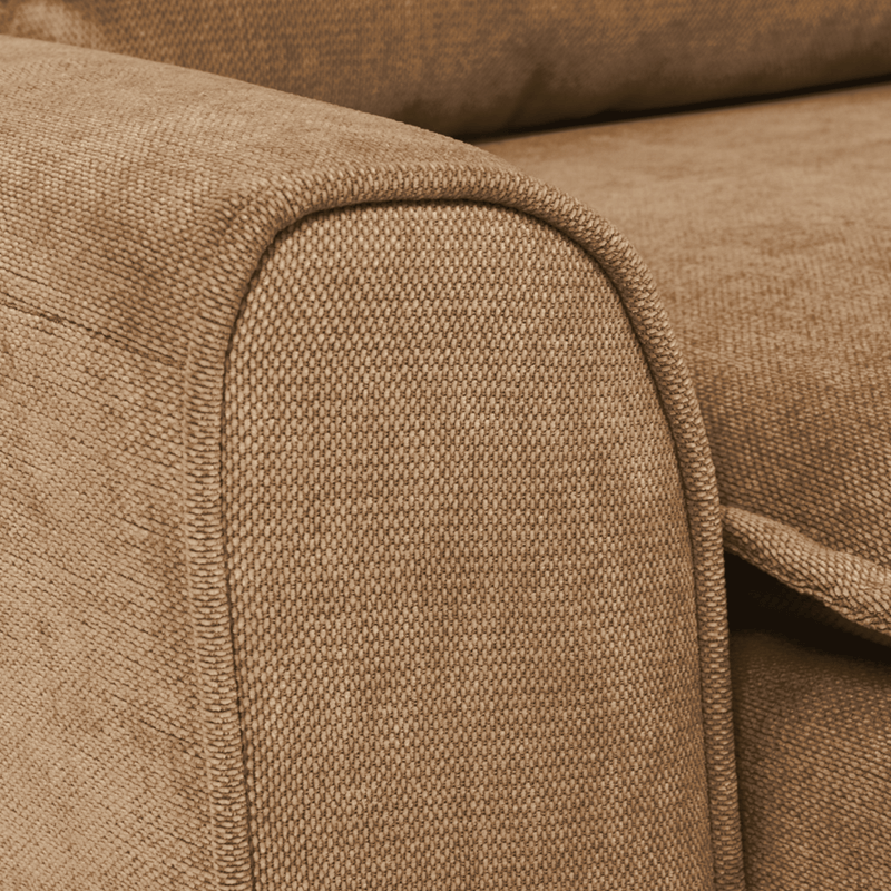Sofa bed - three-seater BALAMBA - ocher H37