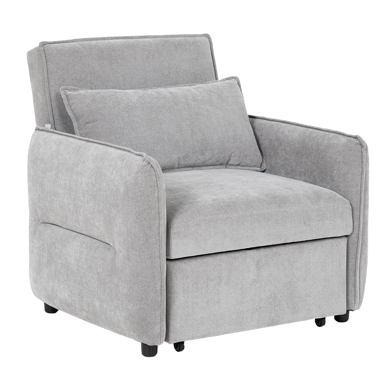 AKETI reclining armchair - gray M11