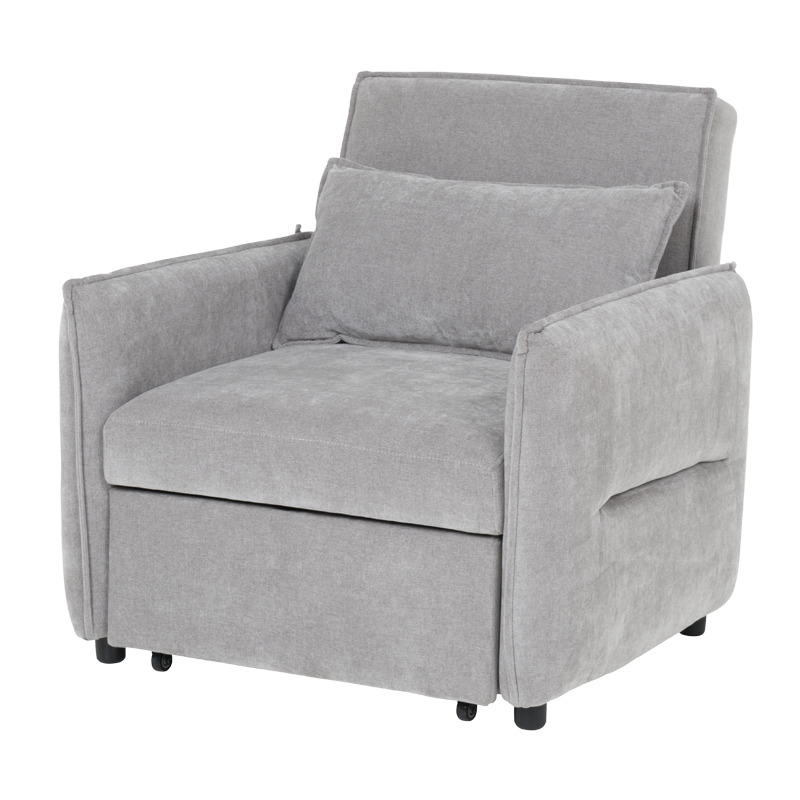 AKETI reclining armchair - gray M11
