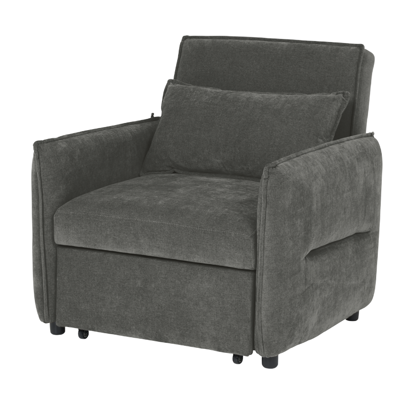 AKETI reclining armchair - dark gray M18