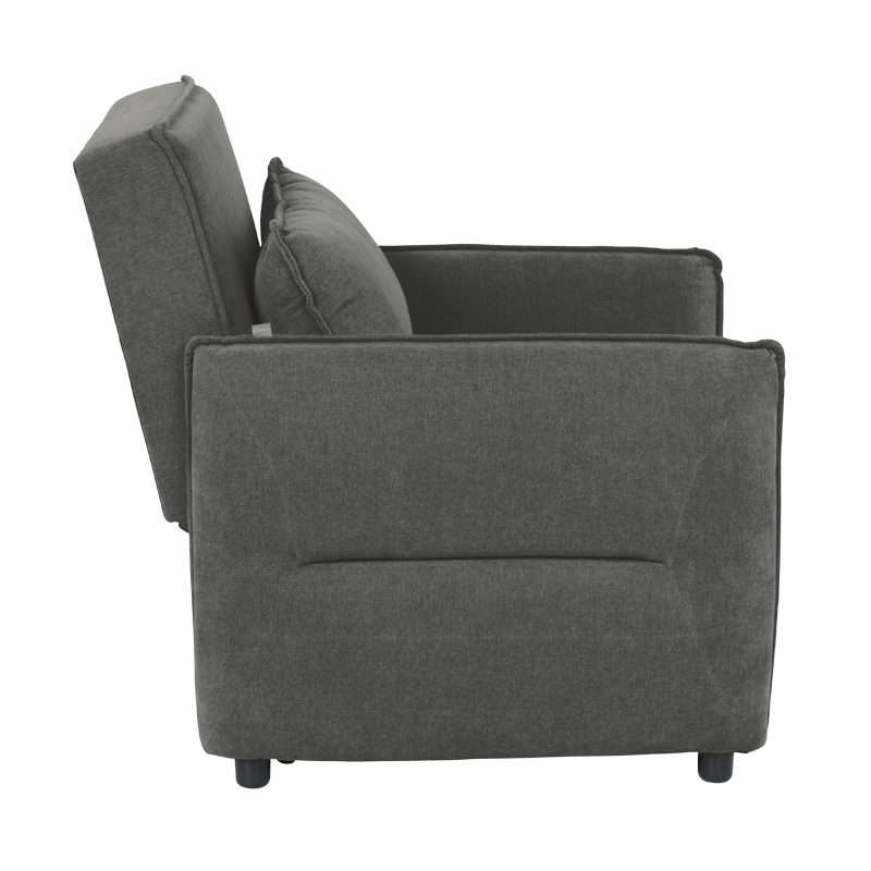 AKETI reclining armchair - dark gray M18