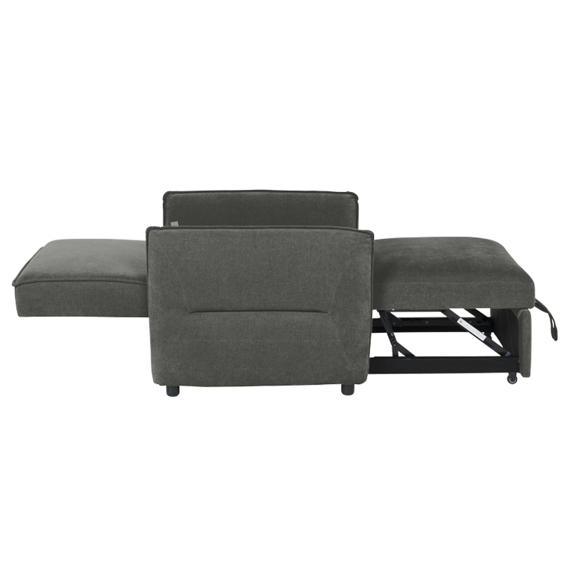 AKETI reclining armchair - dark gray M18