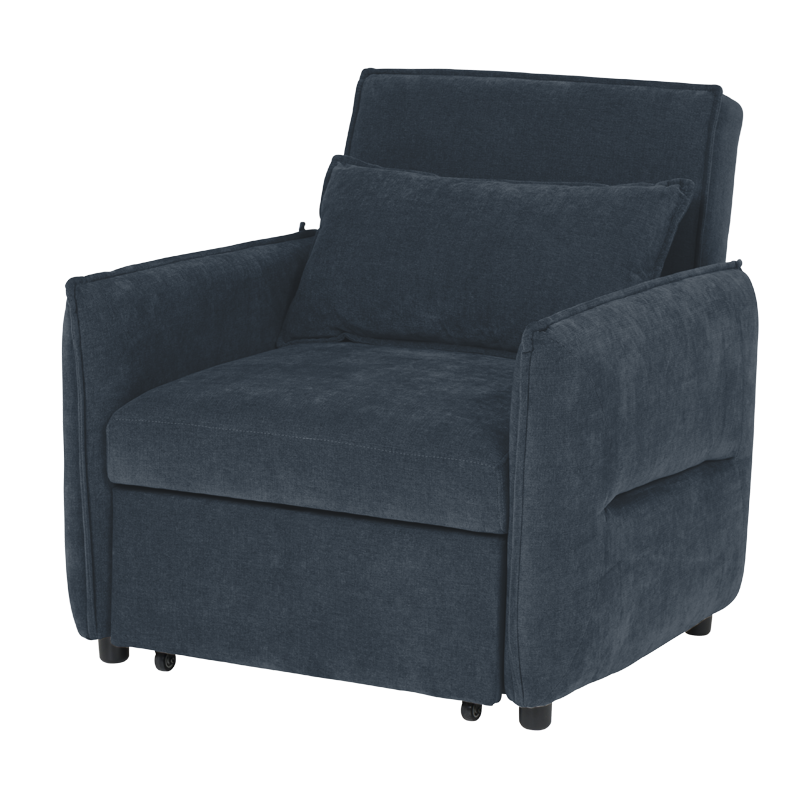 AKETI reclining armchair - blue M86