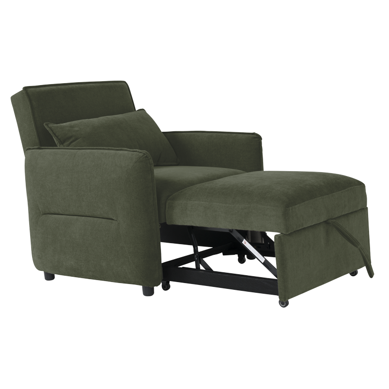 AKETI reclining armchair - dark green M77