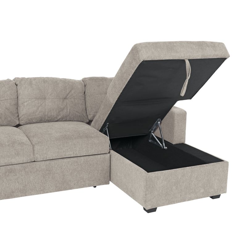 Corner sofa bed IKELA - beige