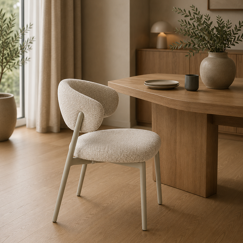 Dining chair OMA - beige 6 CASH